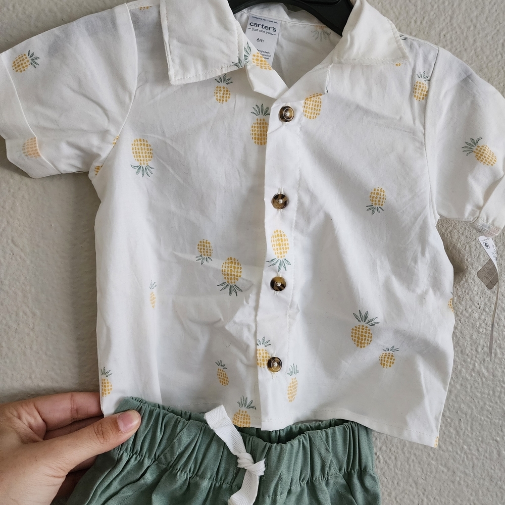 Bundle Tahari 6 To 9 Months New Without Tags & Carters 6 Months Outfit - Picture 9 of 14